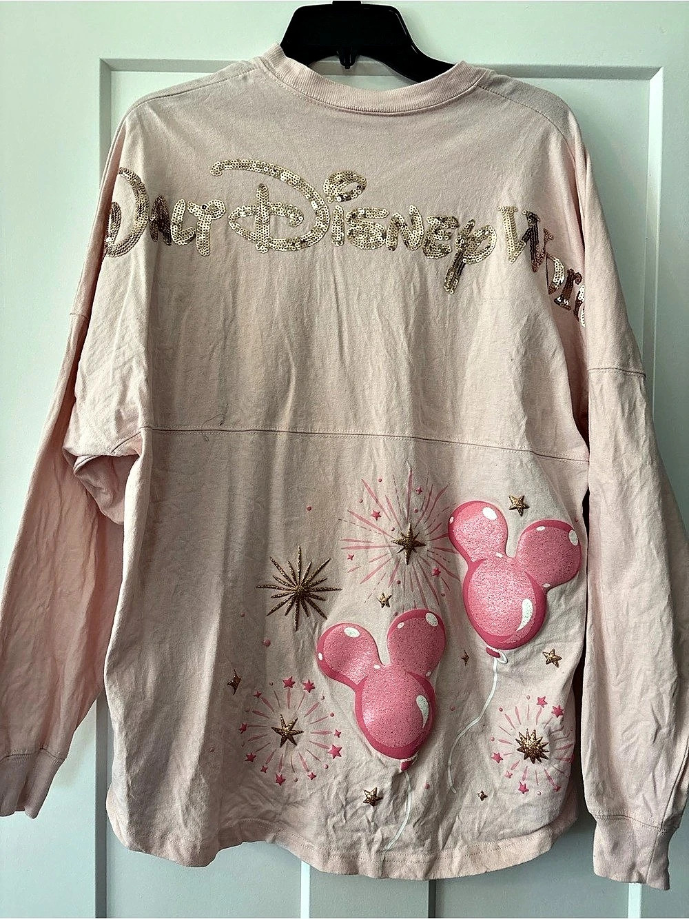Disney Pink Graphic Long Sleeve Top